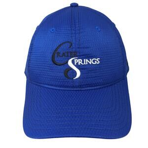 Crater Springs Utah Strapback Baseball Cap Blue One Size Adjustable Under Armour